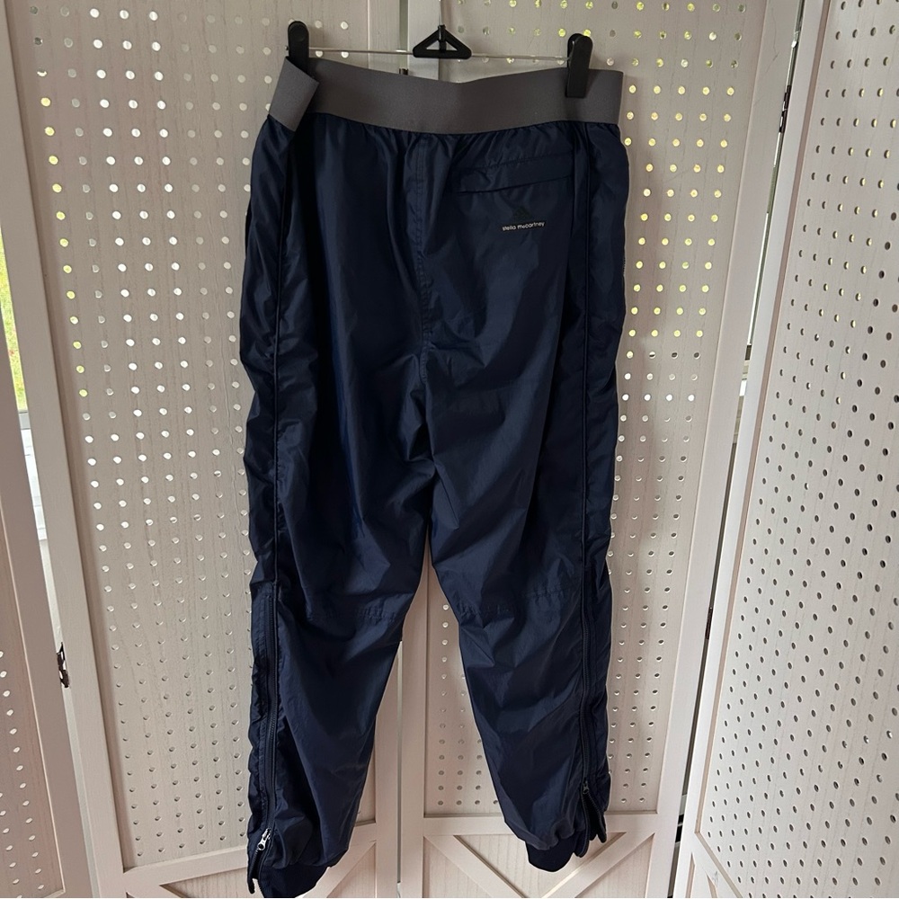 Women’s Adidas by Stella McCartney Navy Joggers with Gray Waistband